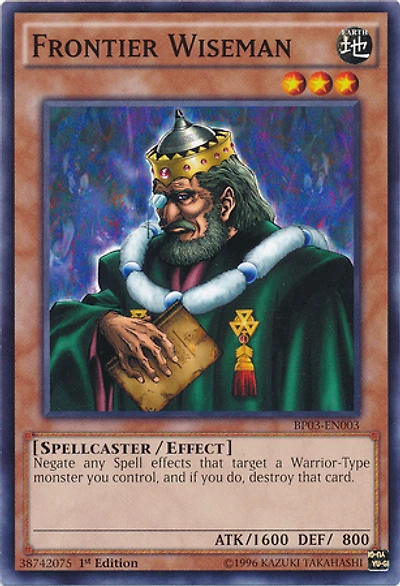 Frontier Wiseman - BP03-EN003 - Common - 1st Edition