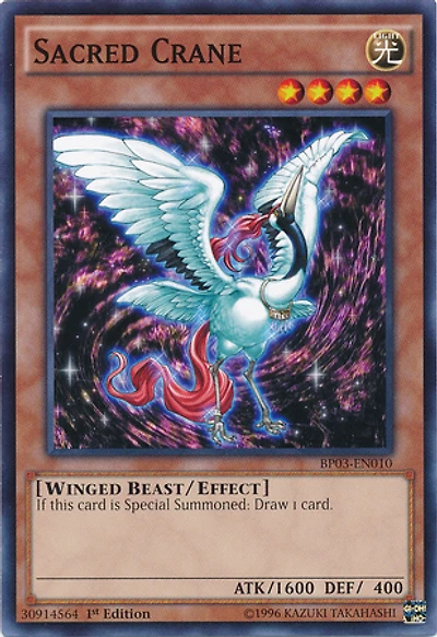 Sacred Crane - BP03-EN010 - Common - 1st Edition