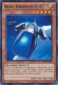 Blue Thunder T-45 - BP03-EN039 - Rare - 1st Edition