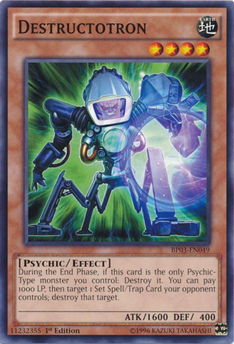 Destructotron - BP03-EN049 - Common - 1st Edition