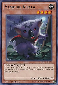 Vampire Koala - BP03-EN094 - Rare - 1st Edition