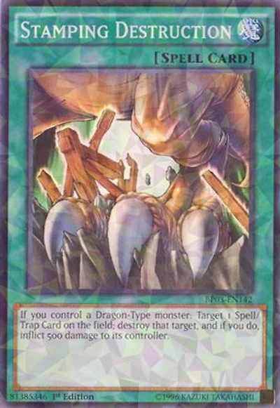 Stamping Destruction - BP03-EN142 - Shatterfoil - 1st Edition
