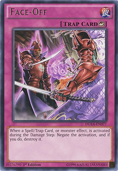 Face-Off - DUEA-EN077 - Rare - 1st Edition
