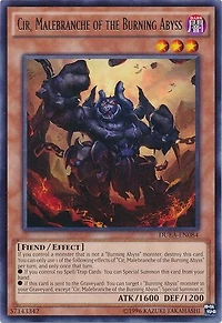 Cir, Malebranche of the Burning Abyss - DUEA-EN084 - Rare - Unlimited Edition