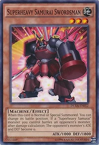 Superheavy Samurai Swordsman - DUEA-EN012 - Common - Unlimited Edition