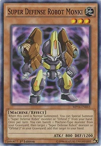 Super Defense Robot Monki - MP14-EN065 - Common - 1st Edition