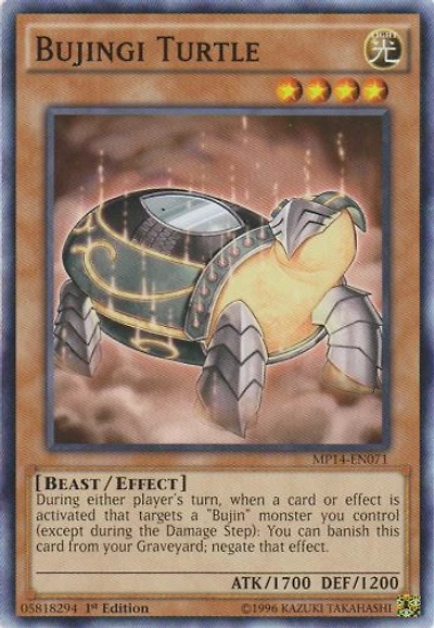Bujingi Turtle - MP14-EN071 - Common - 1st Edition