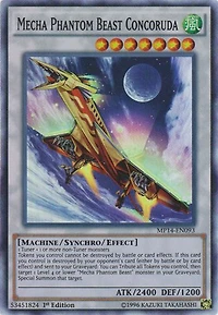 Mecha Phantom Beast Concoruda - MP14-EN093 - Super Rare - 1st Edition