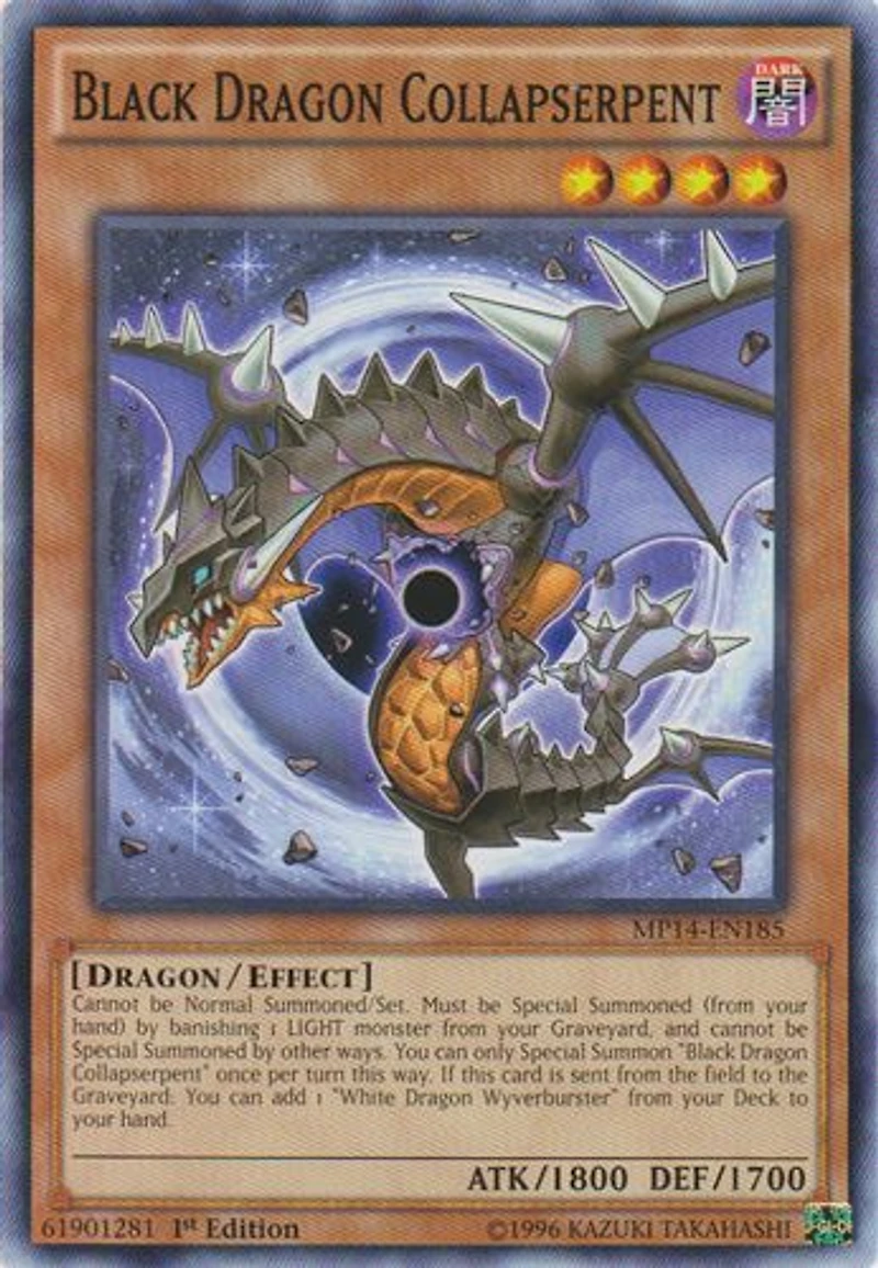 Black Dragon Collapserpent - MP14-EN185 - Common - 1st Edition