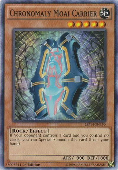 Chronomaly Moai Carrier - MP14-EN190 - Common - 1st Edition