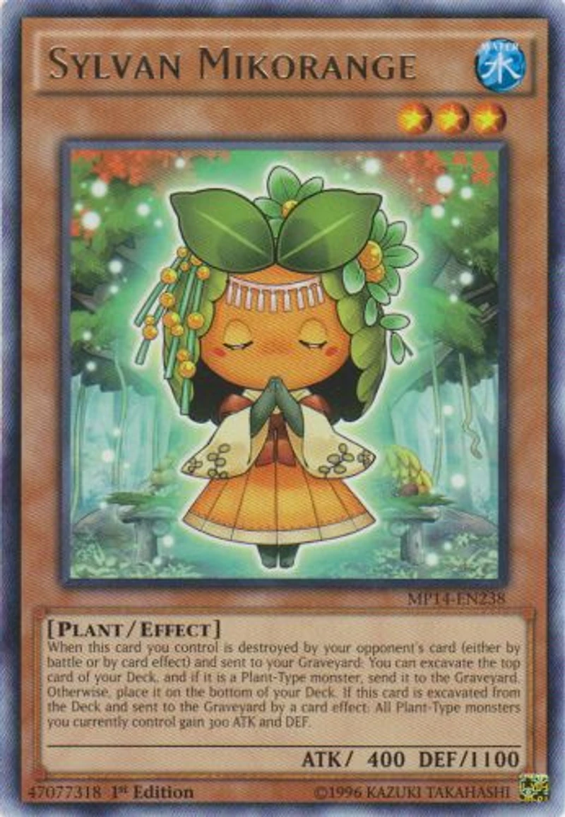 Sylvan Mikorange - MP14-EN238 - Rare - 1st Edition