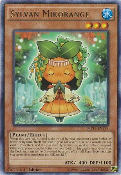 Sylvan Mikorange - MP14-EN238 - Rare - 1st Edition