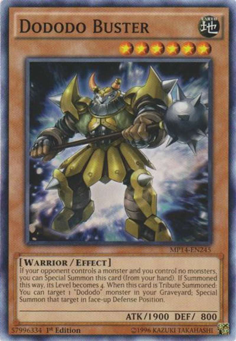 Dododo Buster - MP14-EN245 - Common - 1st Edition