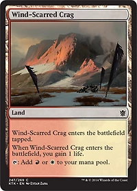 Wind-Scarred Crag - Foil