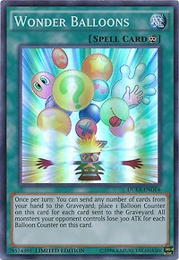 Wonder Balloons - DUEA-ENDE6 - Super Rare - Limited Rare