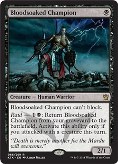 Bloodsoaked Champion