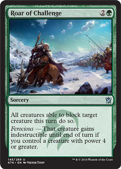 Roar of Challenge - Foil