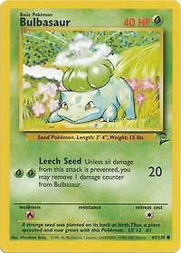 Bulbasaur - / - Common