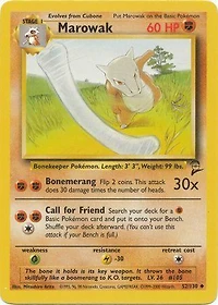 Marowak - 52/130 - Uncommon - Unlimited Edition