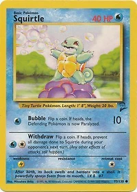 Squirtle - 93/130 Common Unlimited Edition