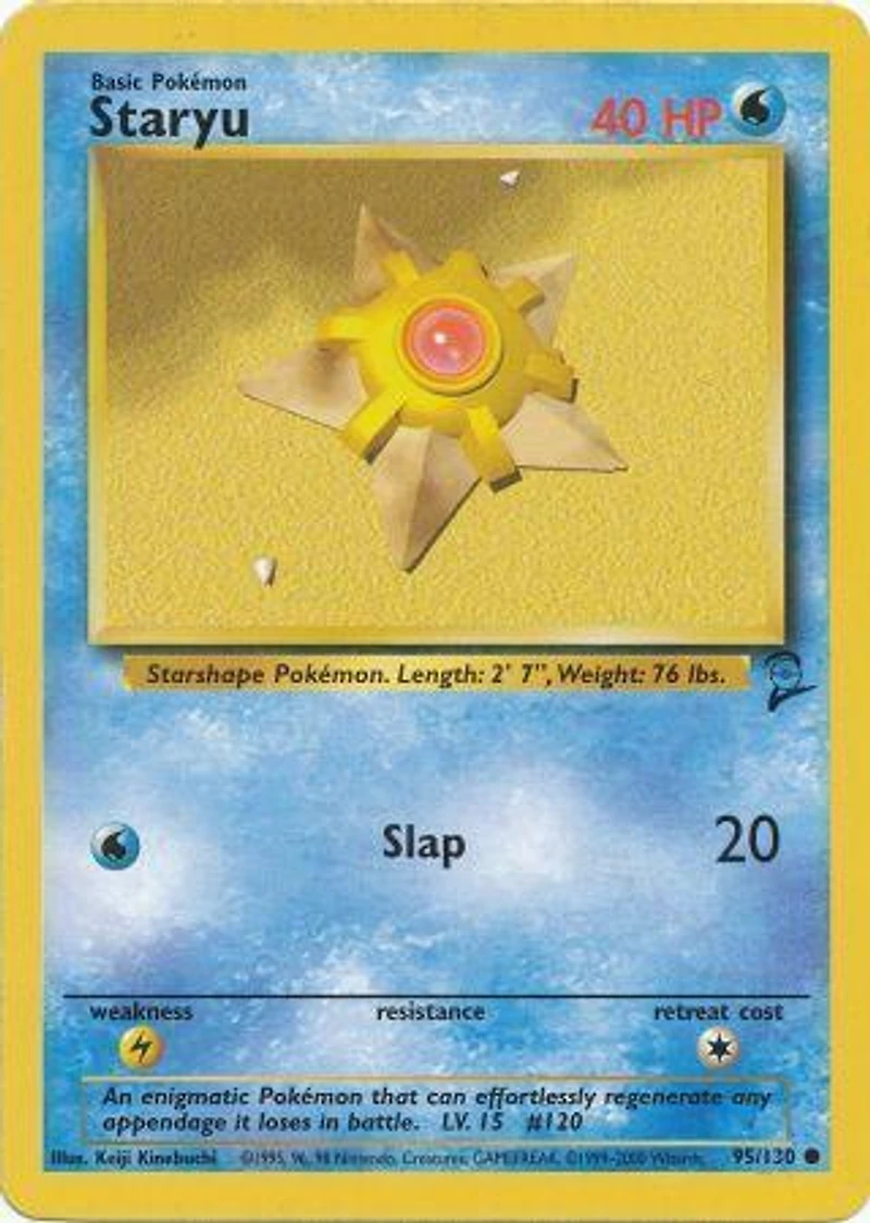 Staryu - 95/130 Common Unlimited Edition