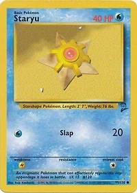 Staryu - 95/130 Common Unlimited Edition