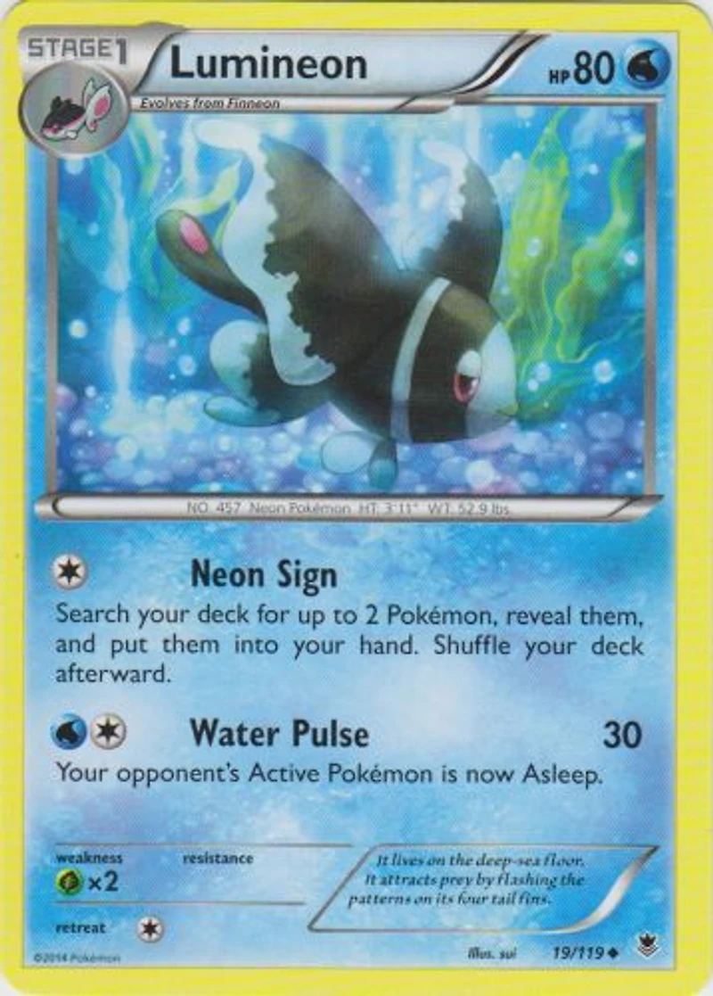 Lumineon - 19/119 - Uncommon