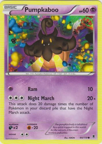 Pumpkaboo - 44/119 - Common
