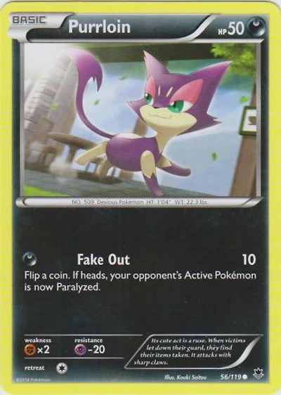 Purrloin - 56/119 - Common