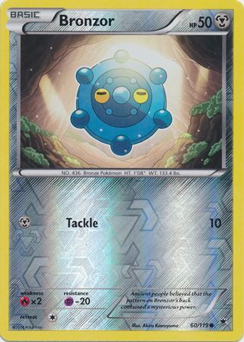 Bronzor - 60/119 - Common - Reverse Holo