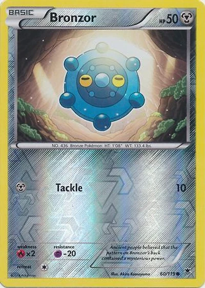 Bronzor - 60/119 - Common - Reverse Holo