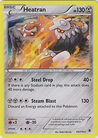 Heatran - 63/119 - Rare Holo