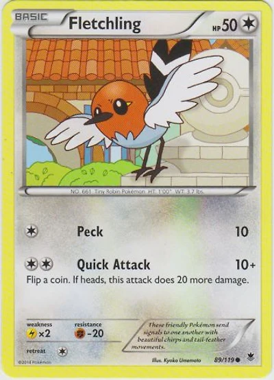 Fletchling - 89/119 - Common