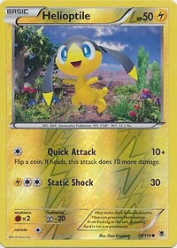 Helioptile - 29/119 - Common - Reverse Holo