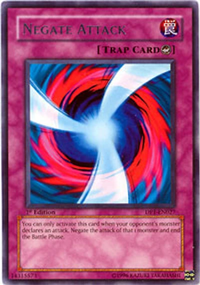Negate Attack - DP1-EN027 - Rare - 1st Edition