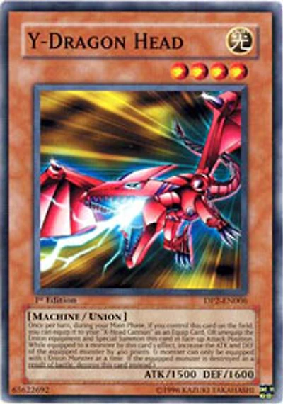 Y-Dragon Head - DP2-EN006 - Common - 1st Edition