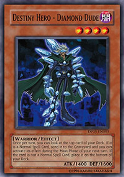 Destiny Hero - Diamond Dude - DP05-EN003 - Common - 1st Edition