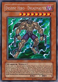 Destiny Hero - Dreadmaster - DP05-EN004 - Rare - 1st Edition