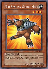 Neo-Spacian Grand Mole - DP06-EN002 Rare 1st Edition