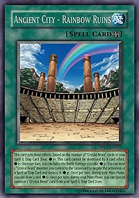 Ancient City - Rainbow Ruins - DP07-EN017 - Rare - 1st Edition