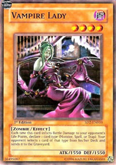 Vampire Lady - SD2-EN010 - Common - 1st Edition