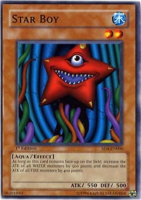 Star Boy - SD4-EN006 - Common - 1st Edition