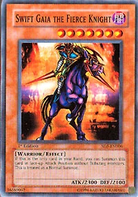 Swift Gaia the Fierce Knight - SD5-EN006 - Common - 1st Edition