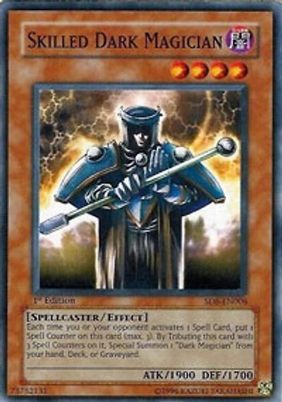Skilled Dark Magician - SD6-EN006 - Common - 1st Edition