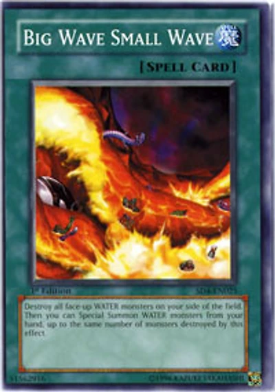 Big Wave Small Wave - SD4-EN025 - Common - 1st Edition