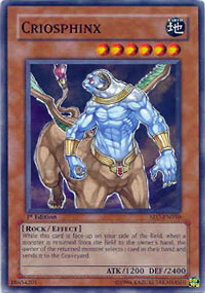 Criosphinx - SD7-EN010 - Common - 1st Edition