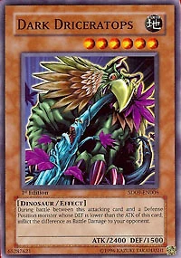 Dark Driceratops - SD09-EN006 - Common - 1st Edition