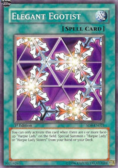 Elegant Egotist - SD8-EN021 - Common - 1st Edition