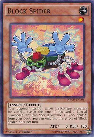 Block Spider - NECH-EN003 - Common - 1st Edition