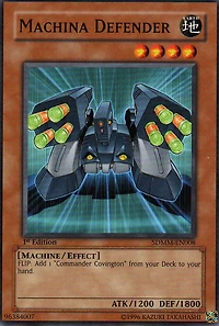 Machina Defender - SDMM-EN008 - Common - 1st Edition